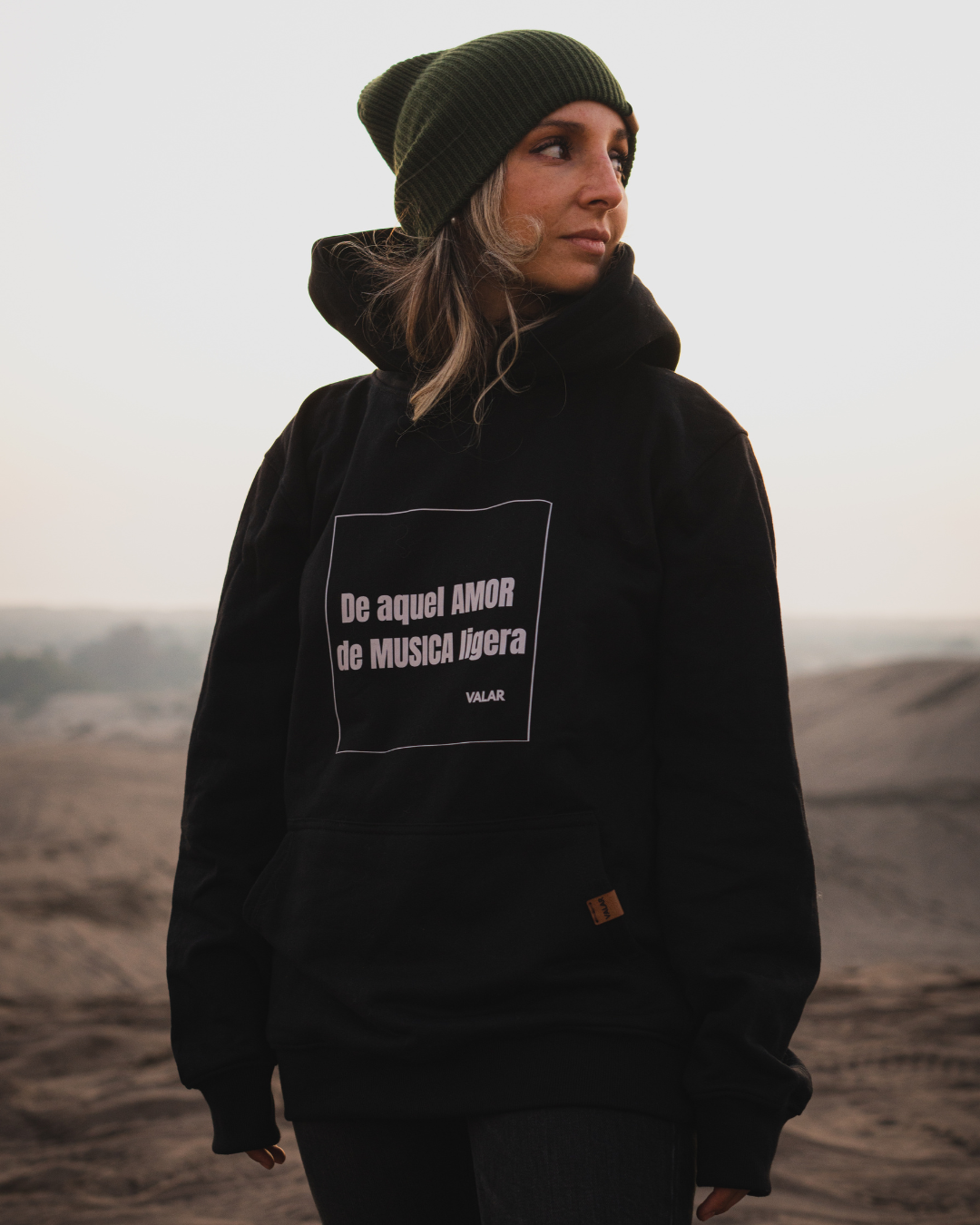 HOODIE URBAN ROCK DE MUSICA LIGERA UNISEX
