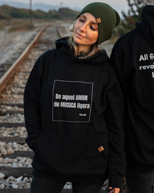 HOODIE URBAN ROCK DE MUSICA LIGERA UNISEX