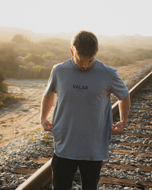 POLERA VALAR CLASSIC STONE WASH UNISEX