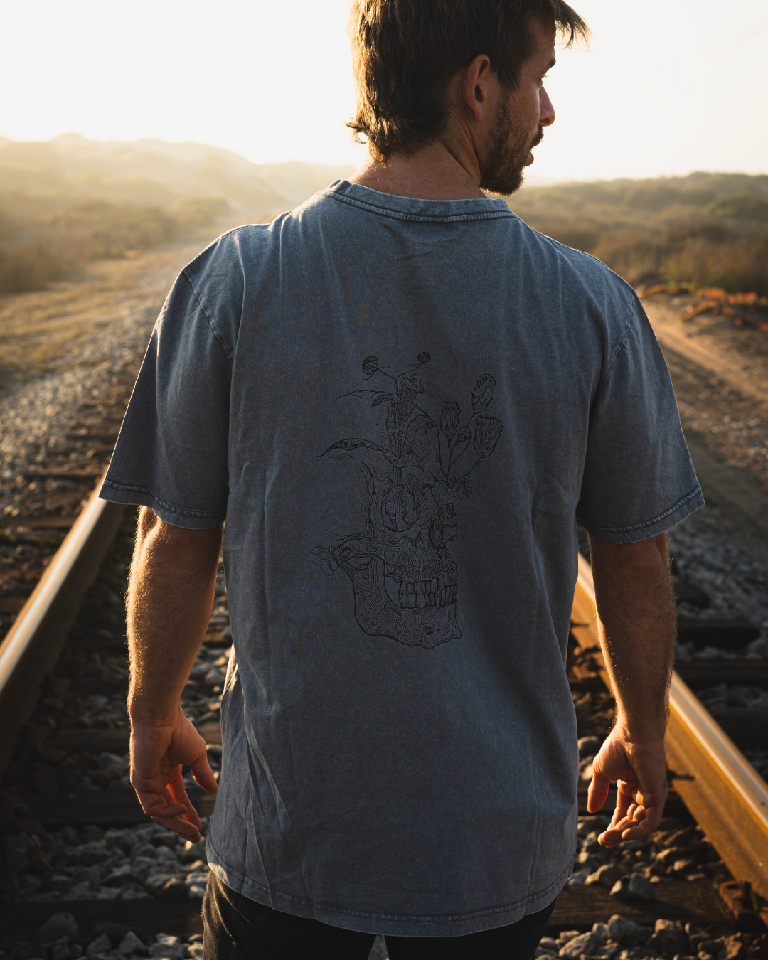 POLERA VALAR CLASSIC STONE WASH UNISEX