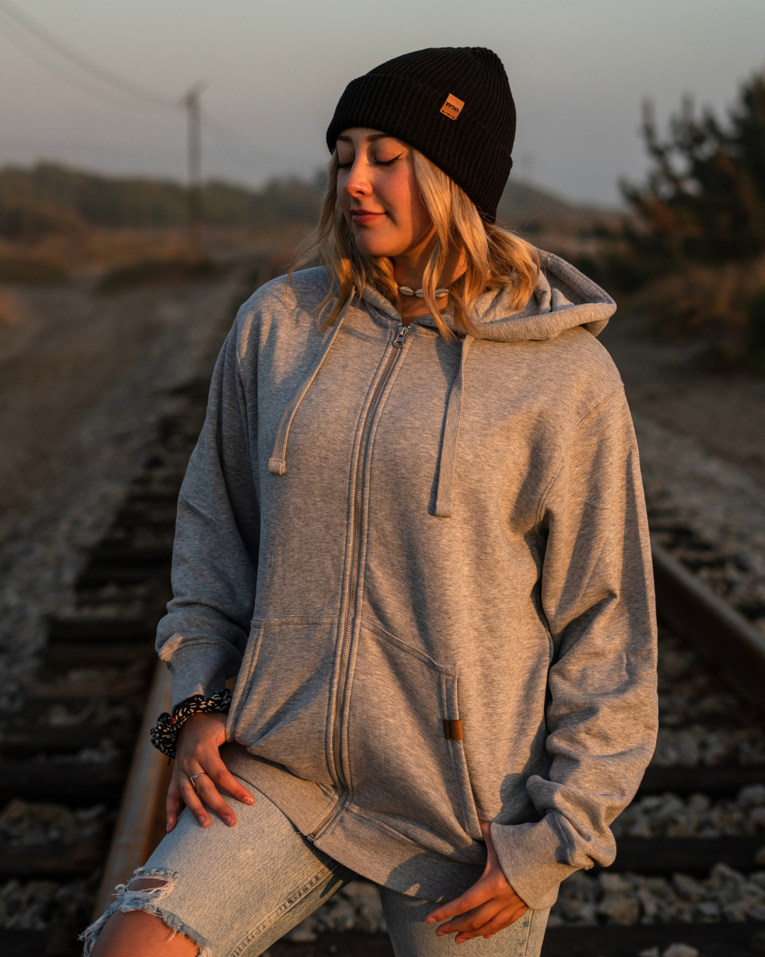 HOODIE VALAR BASIC ZIPPER UNISEX