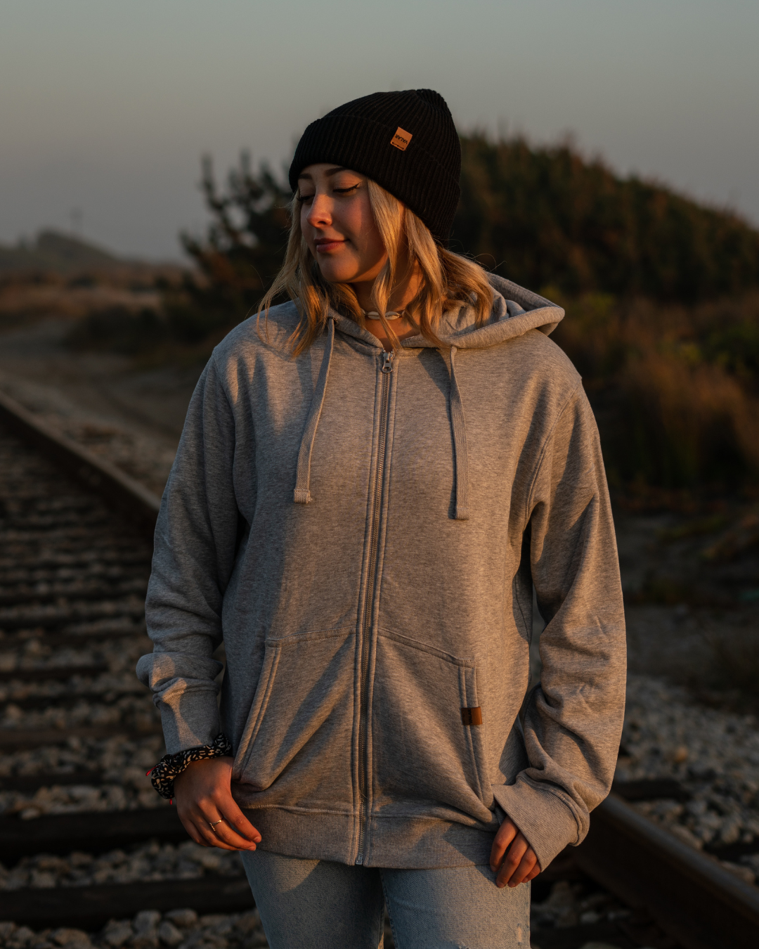 HOODIE VALAR BASIC ZIPPER UNISEX