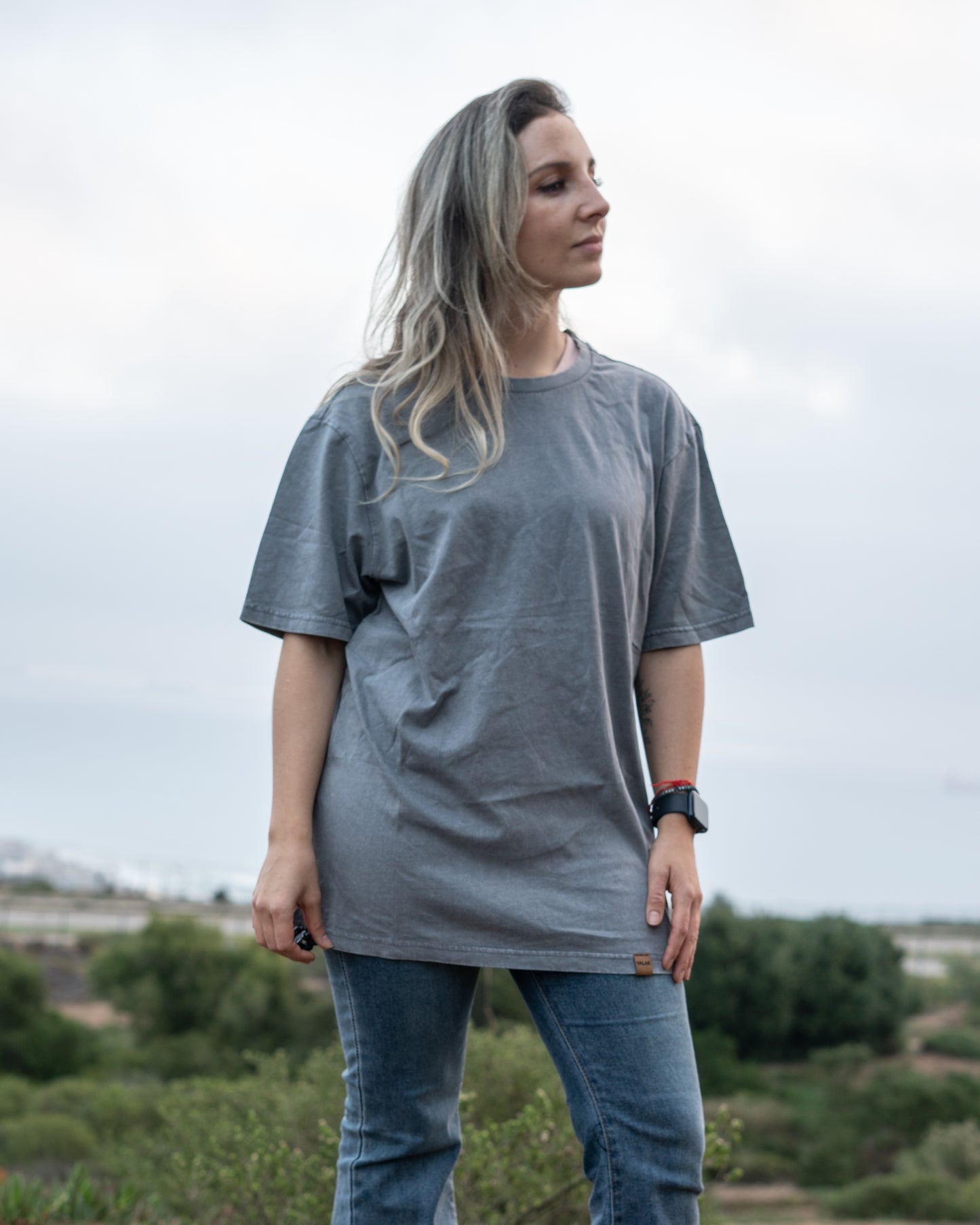 POLERAS BASIC STONE WASH