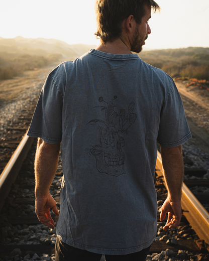 POLERA VALAR CLASSIC STONE WASH UNISEX
