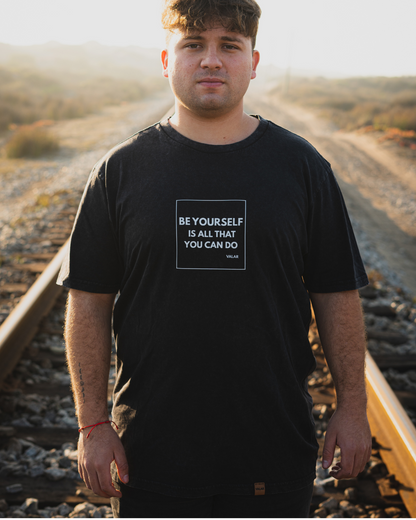 POLERA BE YOURSELF STONE WASH UNISEX