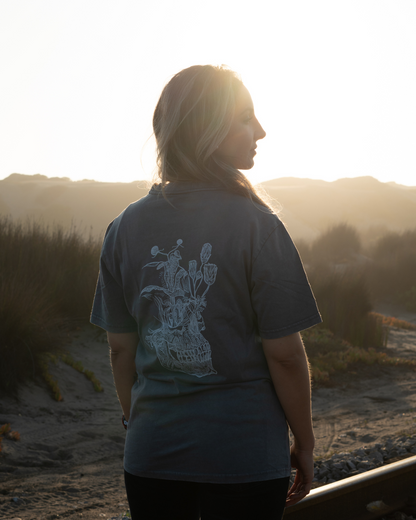 POLERA VALAR CLASSIC STONE WASH UNISEX