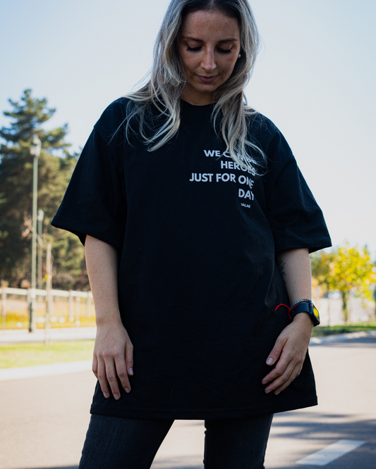 POLERA URBAN ROCK BOWIE OVERSIZE UNISEX